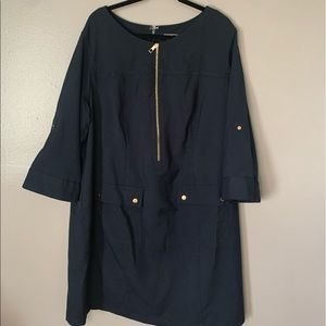 ‼️2/$20‼️ Sharagano navy dress